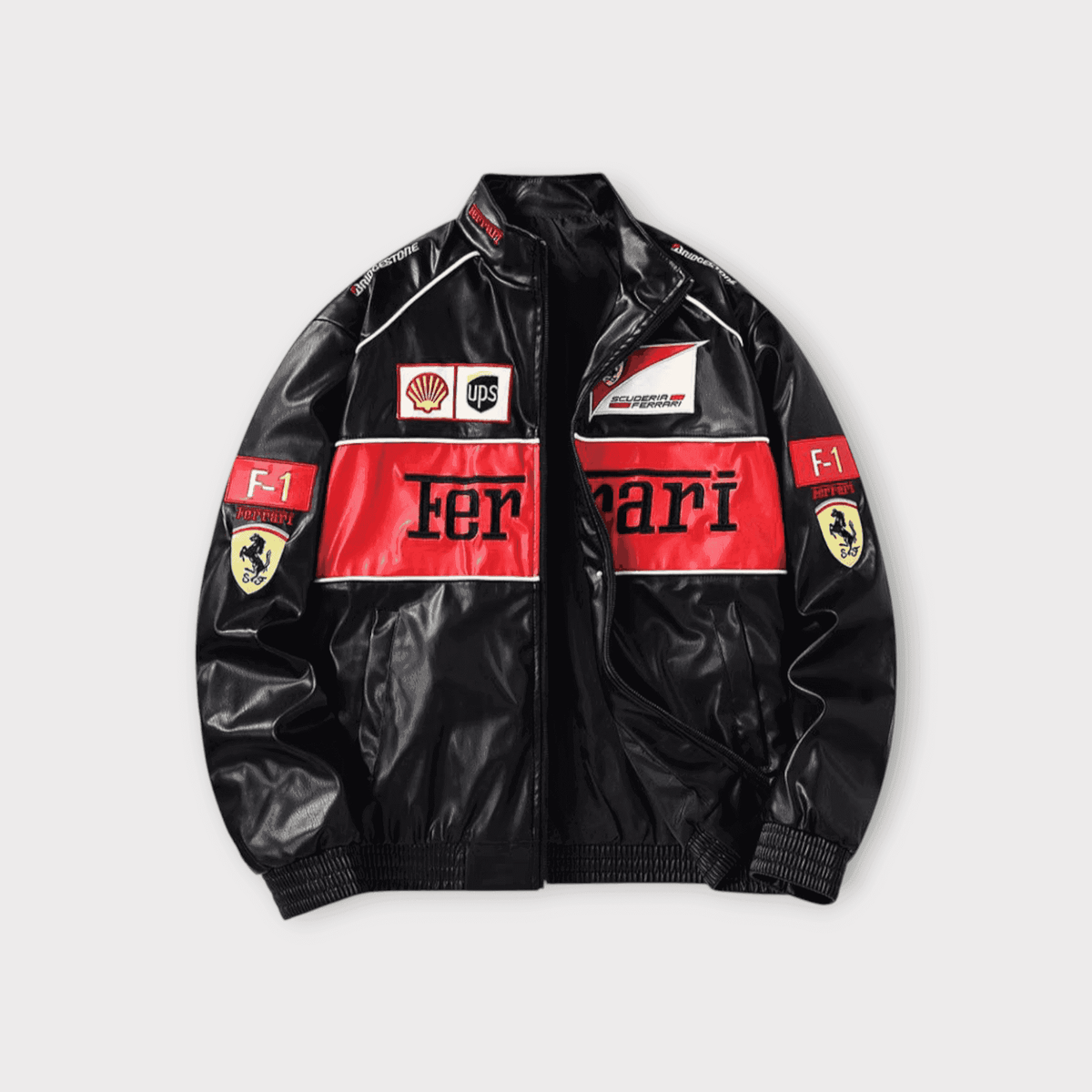 Ferrari Racer Lederjacke