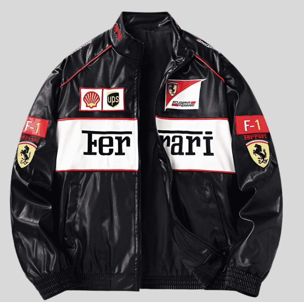 Ferrari Racer Lederjacke