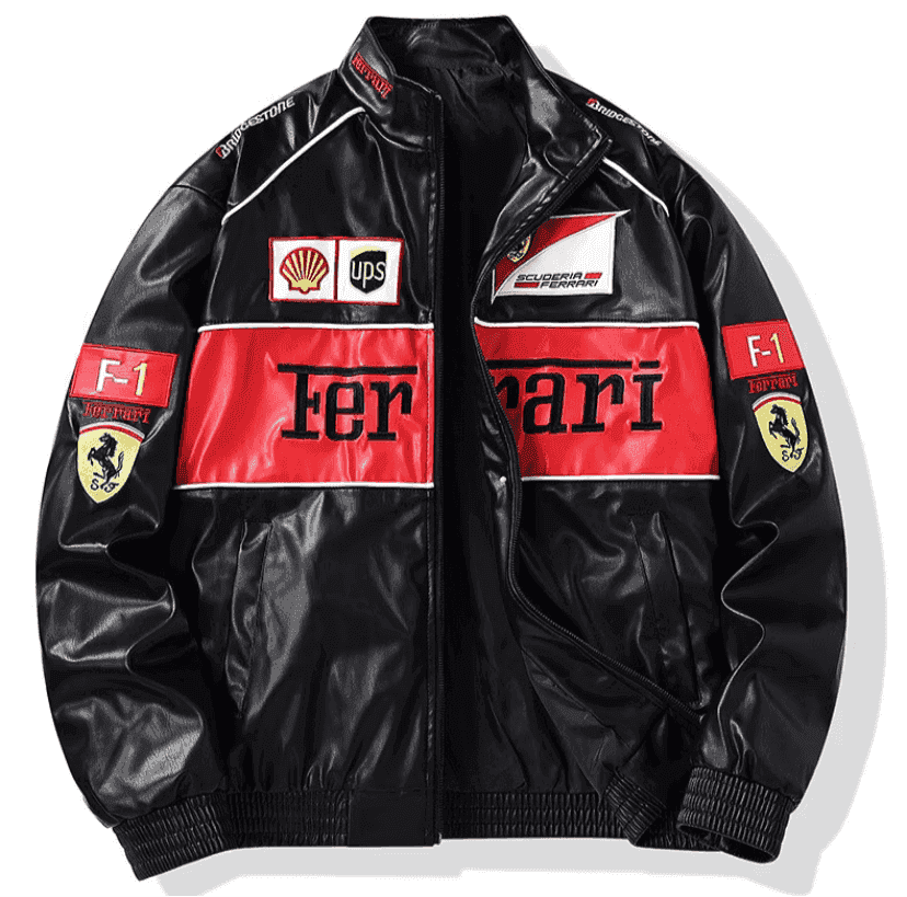 Ferrari Racer Lederjacke