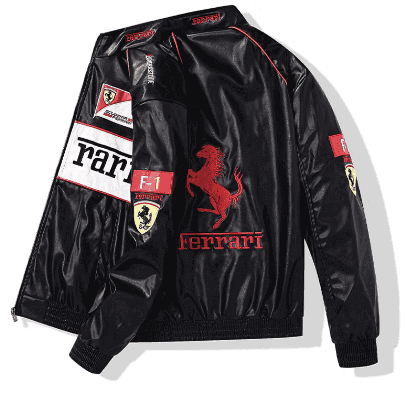 Ferrari Racer Lederjacke
