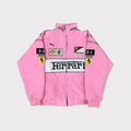 Ferrari F1 Jacke Rosa Bestickt
