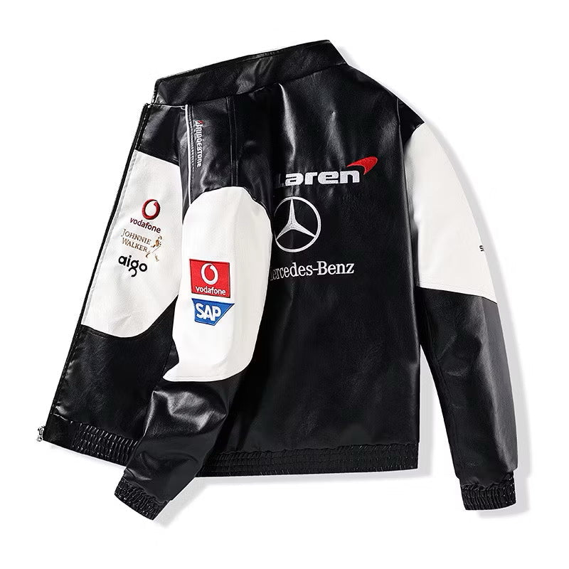 Mercedes F1 Lederjacke