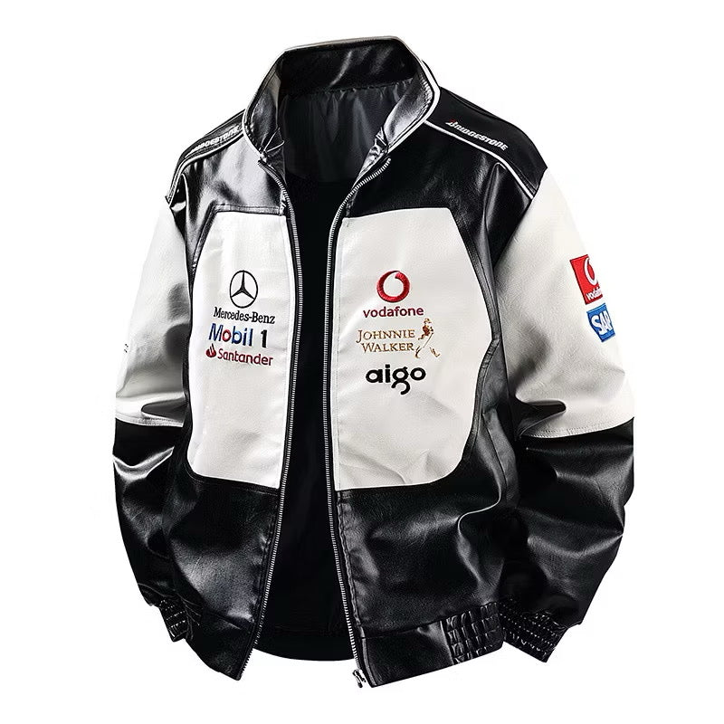 Mercedes F1 Lederjacke