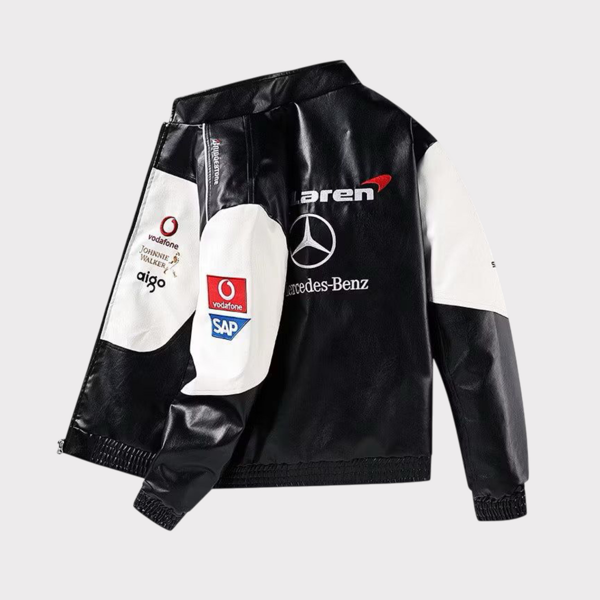 Mercedes F1 Lederjacke